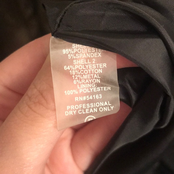 Calvin Klein black & gold evening dress - Picture 9 of 9